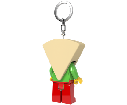 LEGO Pizzaman LED Keychain