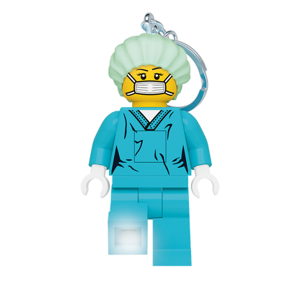 LEGO® LED Nøglering Kirurg