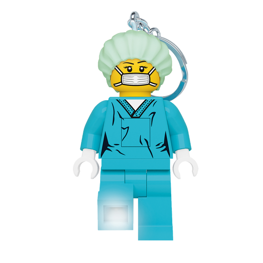 LEGO® LED Nøglering Kirurg