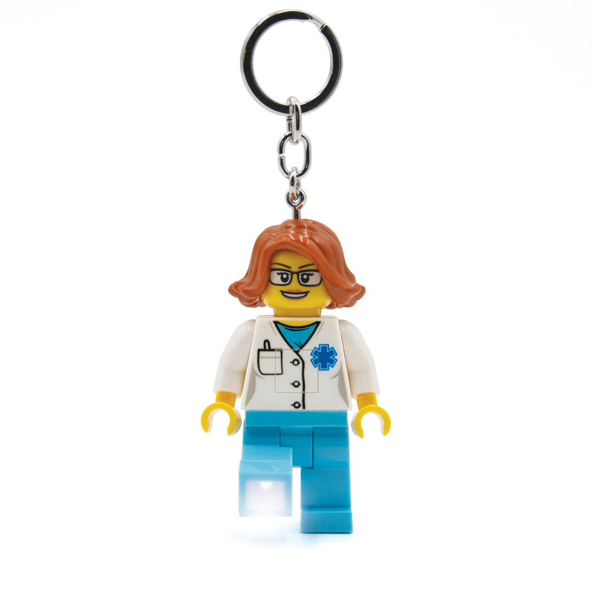 LEGO Female Doctor LED-nyckelring