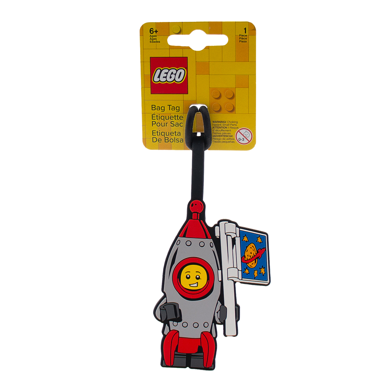 LEGO® Iconic, Rocket Boy bag tag