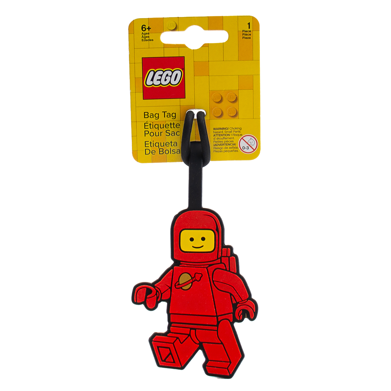 LEGO® Iconic, Spaceman Red bakom taket