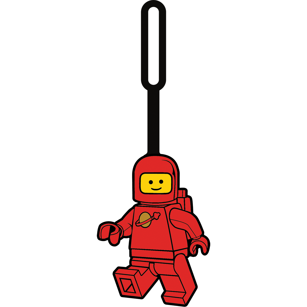 LEGO® Iconic, Spaceman Red bakom taket