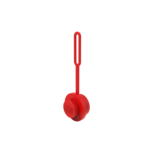 LEGO® AirTag Holder 1x1 LEGO Brick Round - Red