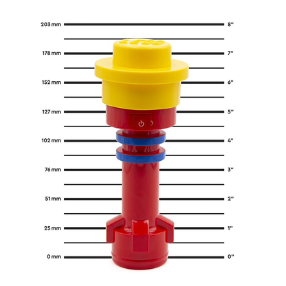 LEGO Iconic LED-ficklampa Röd/Blå/Gul