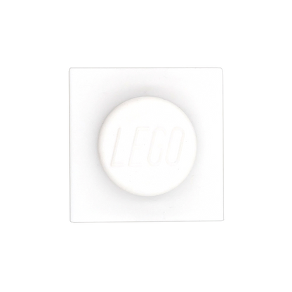 LEGO® Iconic 1x1 Plade Natlampe - Hvid