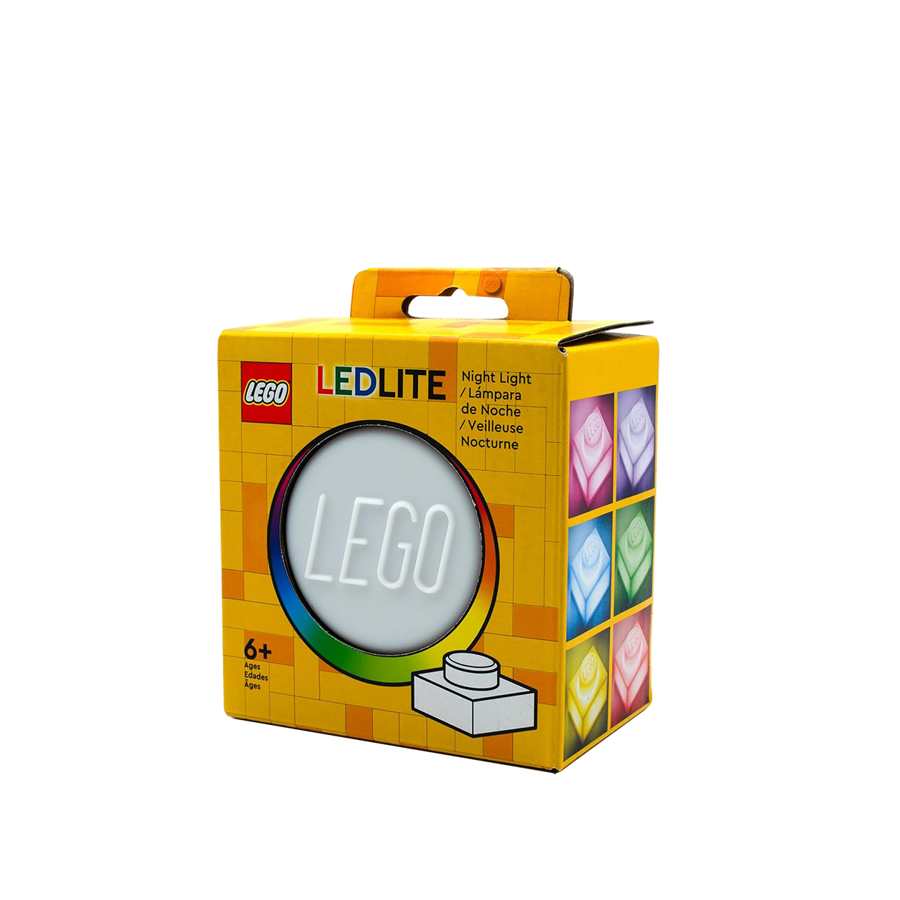 LEGO® Iconic 1x1 Plade Natlampe - Hvid