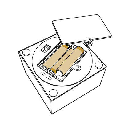 LEGO® Iconic 1x1 Plade Natlampe - Hvid