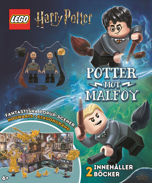 LEGO Harry Potter gift box with 2 figures and 2 books
