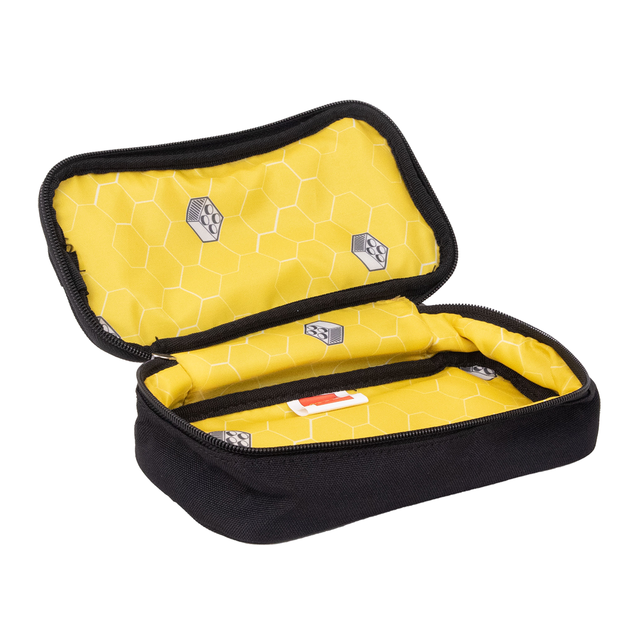 LEGO BRICK penalhus, sort, 20x10x6 cm, 1,0L