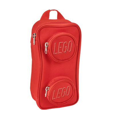 LEGO BRICK pencil case, red, 20x10x6 cm, 1.0L
