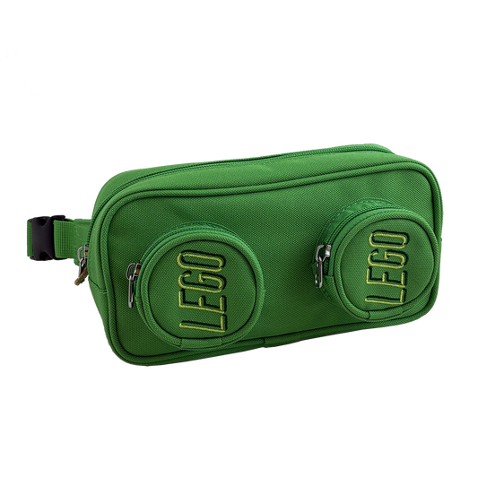 LEGO® BRICK Bæltetaske - GRØN, 20 x 10 x 6 cm, 1,0L