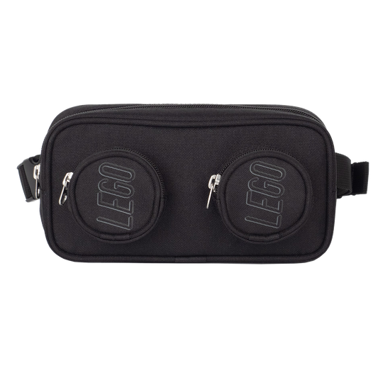 LEGO® BRICK Bæltetaske - SORT, 20 x 10 x 6 cm, 1.0L