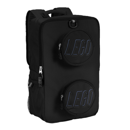 LEGO® BRICK-ryggsäck, SVART, 40x25x15 cm, 15 L