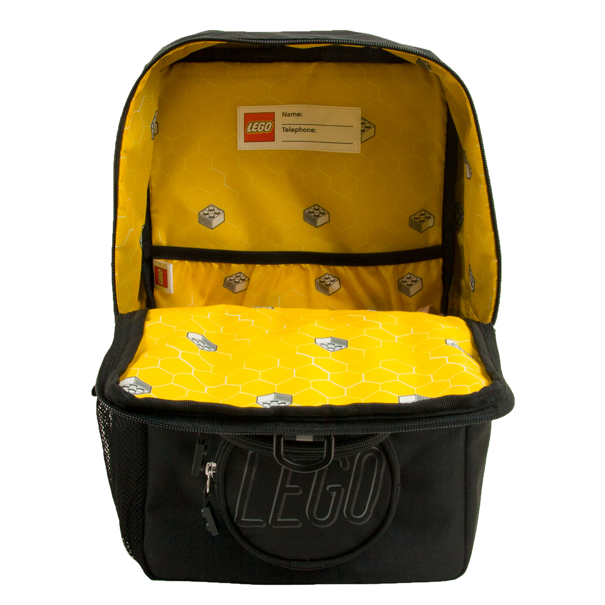 LEGO® BRICK-ryggsäck, SVART, 40x25x15 cm, 15 L