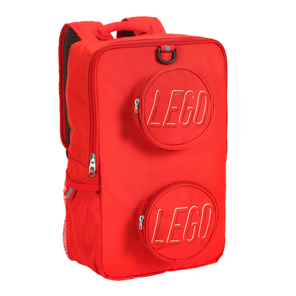 LEGO backpack, 40 x 25 x 15 cm, red