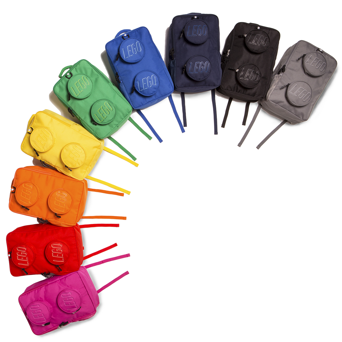 LEGO backpack, 40 x 25 x 15 cm, red