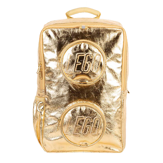 LEGO backpack, 40 x 25 x 15 cm, gold