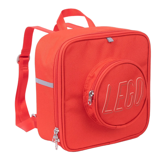 LEGO® Klods rygsæk, Rød, 23x23x10 cm, 5L