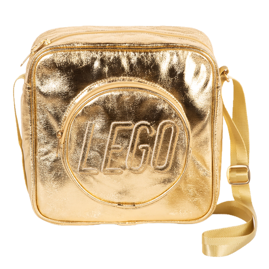 LEGO® Brick Cross-Body Bag – Gold