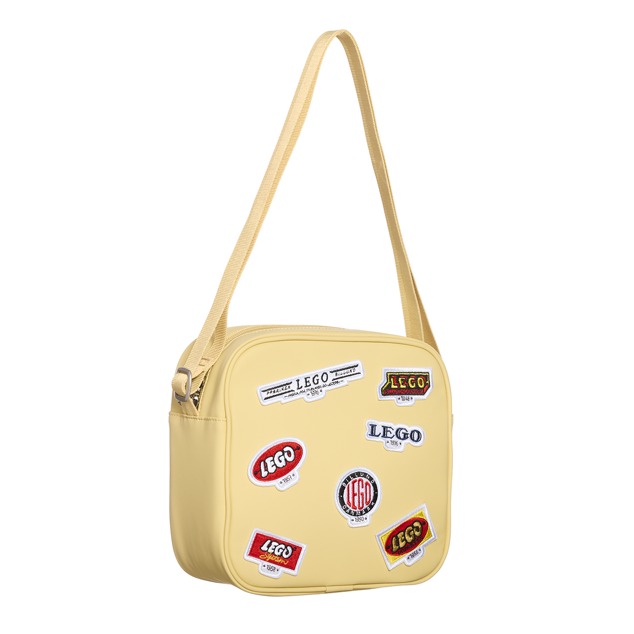 LEGO® Cross-Body taske, Retro Gul, 21x21 cm, 5L