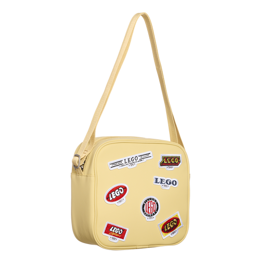 LEGO® Cross-Body taske, Retro Gul, 21x21 cm, 5L