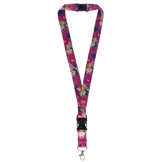 LEGO® Nøglesnor, Sommerfugl Pige