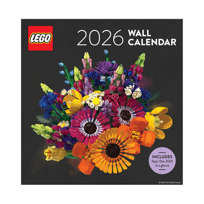 LEGO®Vægkalender 2026 - Botaniske Blomster