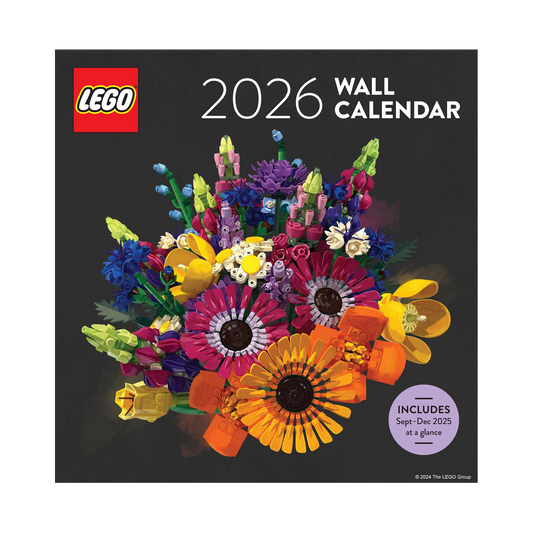 LEGO®Vægkalender 2026 - Botaniske Blomster