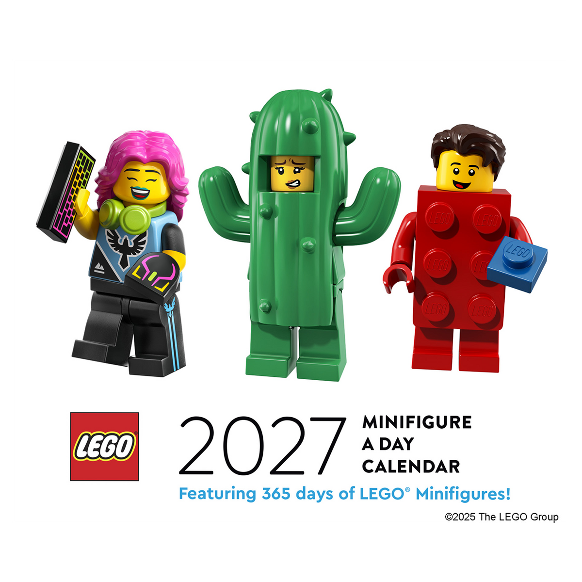 LEGO® 2027 Dagskalender, LEGO Minifigur - én om dagen