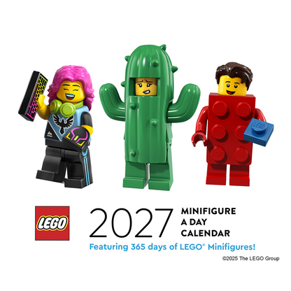 LEGO® 2027 Dagskalender, LEGO Minifigur - én om dagen