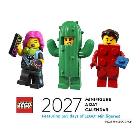 LEGO® 2027 Dagskalender, LEGO Minifigur - én om dagen