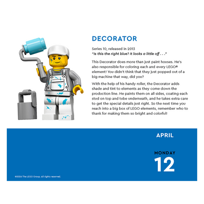 LEGO® 2027 Dagskalender, LEGO Minifigur - én om dagen