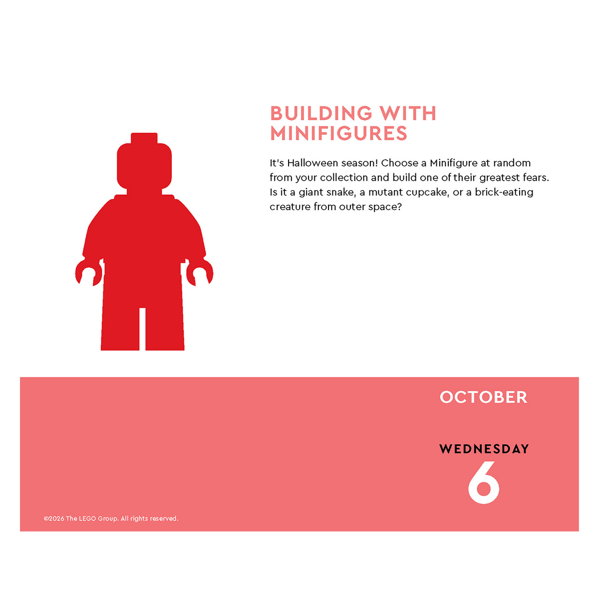 LEGO® 2027 Dagskalender, LEGO Minifigur - én om dagen