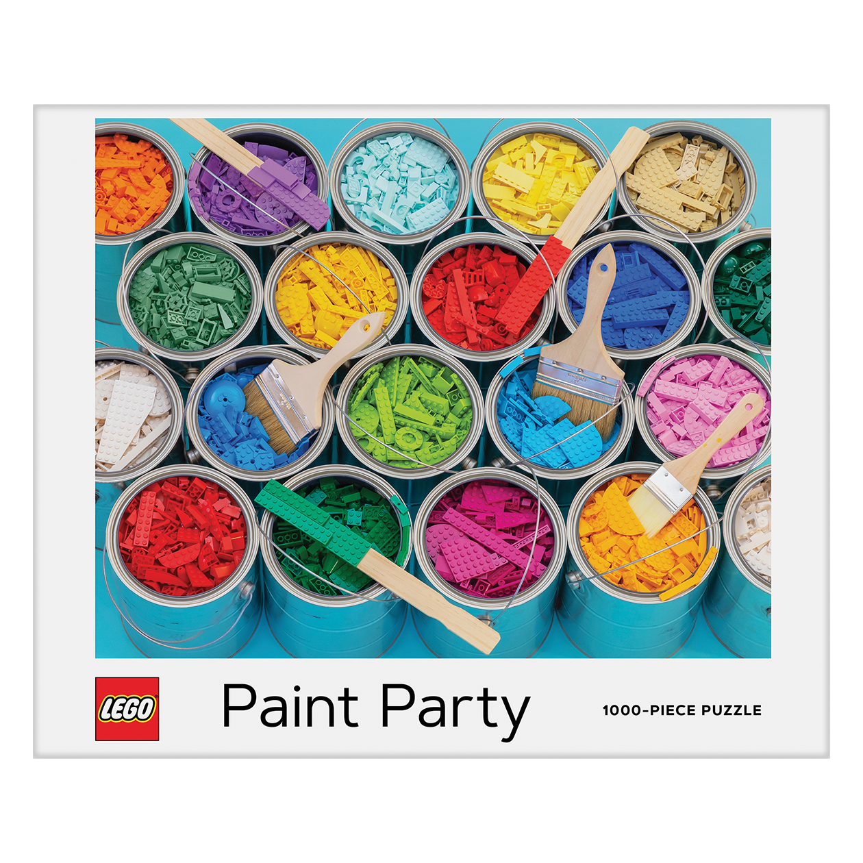 LEGO Paint Party puzzle, 1000 pieces