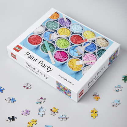 LEGO Paint Party puzzle, 1000 pieces