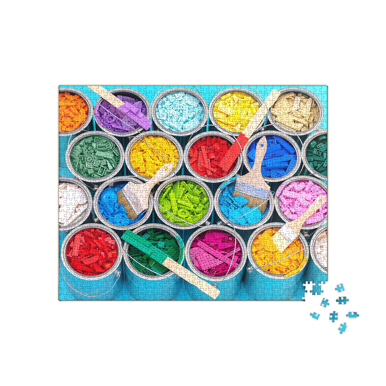 LEGO Paint Party puzzle, 1000 pieces