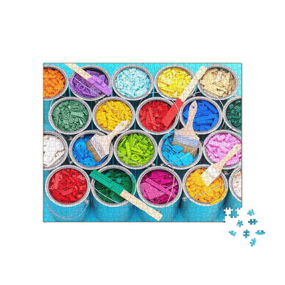 LEGO Paint Party puzzle, 1000 pieces