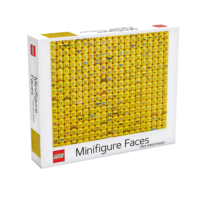 LEGO Minifigure Faces-pussel, 1000 bitar