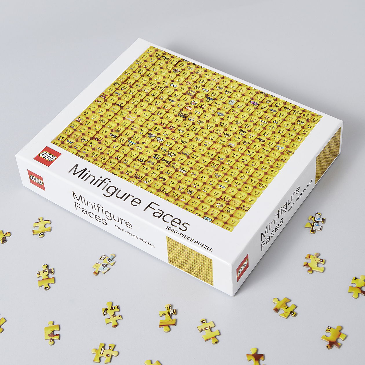 LEGO Minifigure Faces-pussel, 1000 bitar