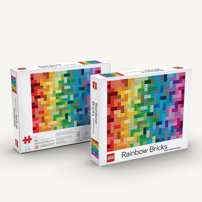 LEGO Regnbue Klodser puslespil