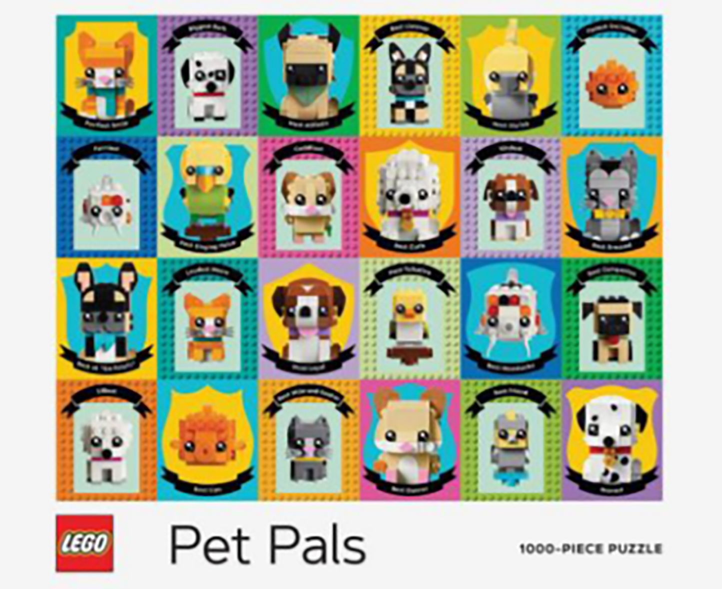 LEGO® Pet Pals Puslespil 1000 brikker