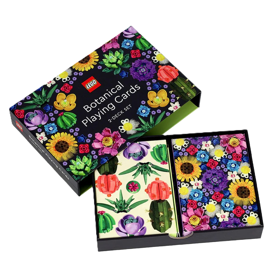 LEGO® Botanical Playing Cards, 2 Deck set