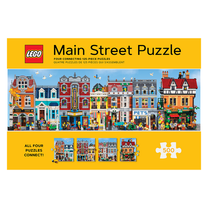 LEGO® Hovedgade puslespil 500 brikker