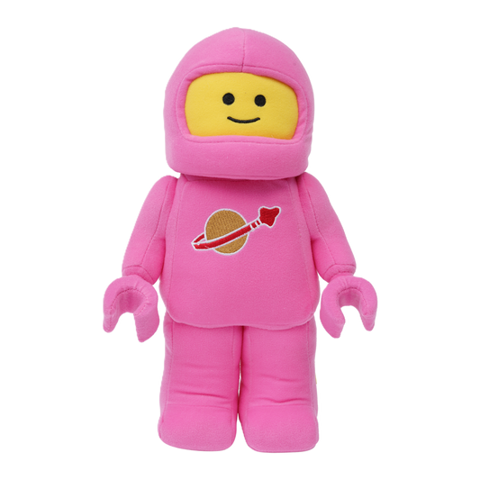 LEGO ICONIC Pink Astronaut Plysbamse , H 34 cm
