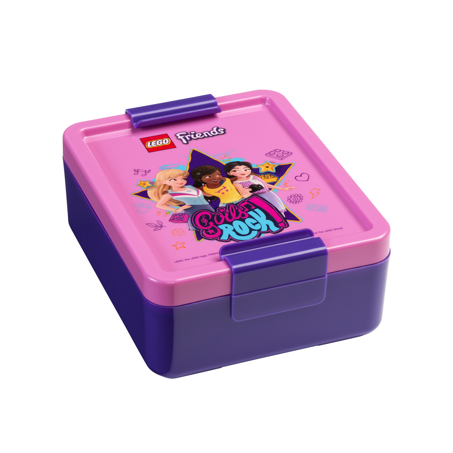 LEGO Lunchbox w/parts - Friends