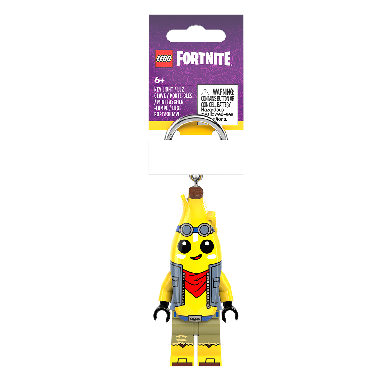 LEGO® FORTNITE® LED Nøglering Adventure Peely