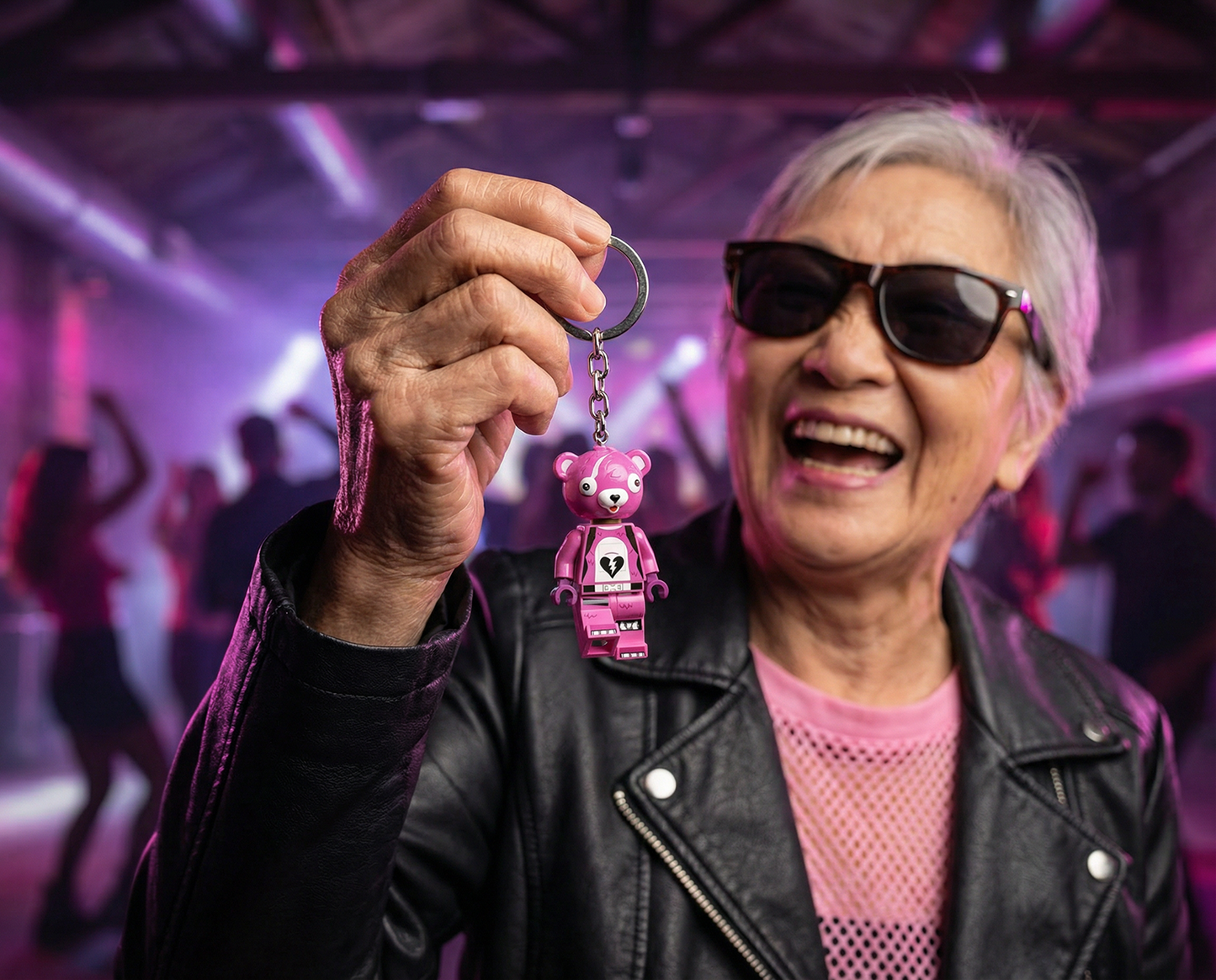 LEGO® FORTNITE® LED Nøglering Cuddle Team Leader