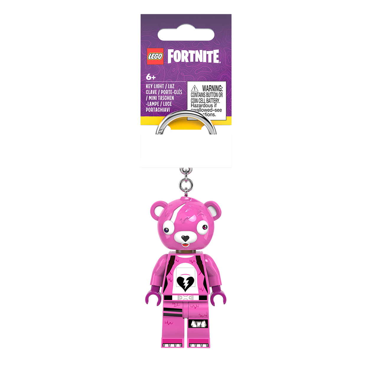 LEGO® FORTNITE® LED Nøglering Cuddle Team Leader