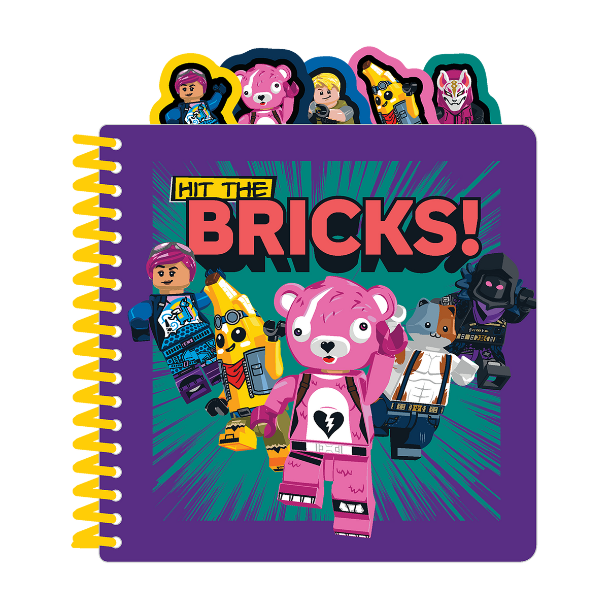 LEGO® FORTNITE® Tabbed Notebook
